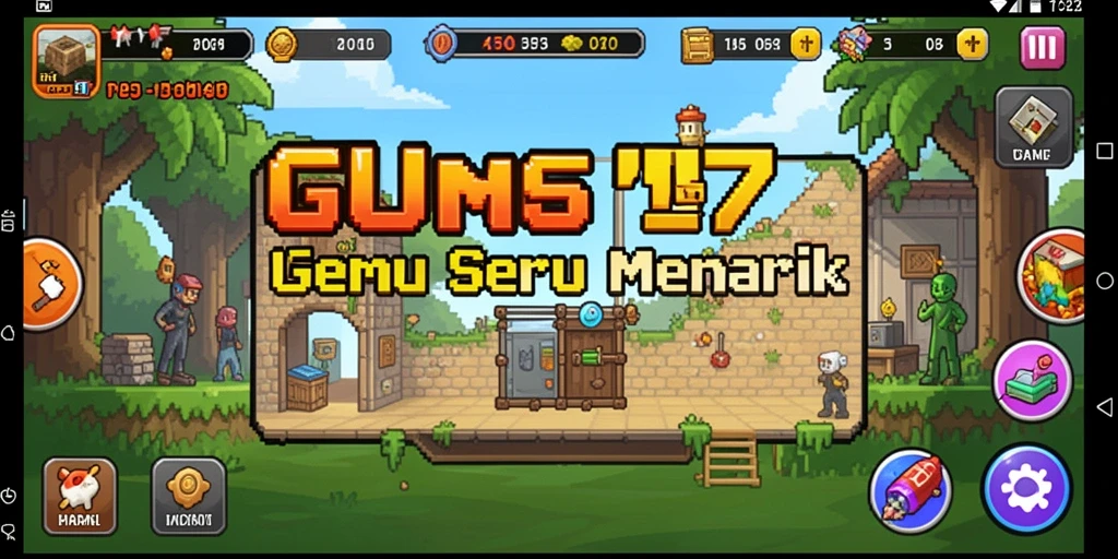 Tampilan gameplay dari GUS77 yang menarik dan seru.