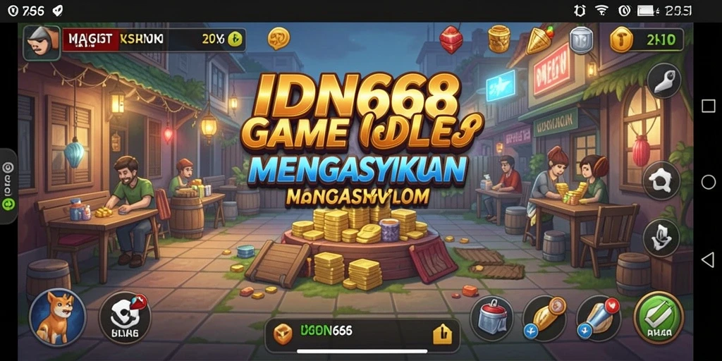Tampilan gameplay IDN668 yang mengasyikkan dan penuh warna.